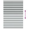 vidaXL Rullgardin zebra m&ouml;rkgr&aring; 155x230 cm tyg bredd 150,9cm polyester