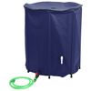 vidaXL Vattentank med kran vikbar 1250 L PVC