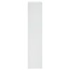 vidaXL V&auml;ggmonterad kubhylla vit 37x29,5x134,5 cm MDF