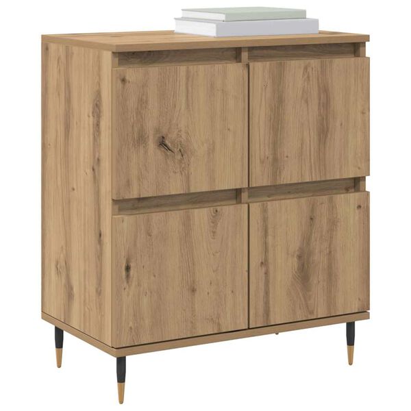 vidaXL Sideboard Artisan Ek 60 x 35 x 70 cm