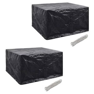 vidaXL &Ouml;verdrag f&ouml;r tr&auml;dg&aring;rdsm&ouml;bler 2 st 8 &ouml;ljetter 172x113cm