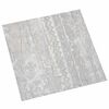 vidaXL Golvplankor Ljusgr&aring; och vit. 5,11 m&sup2; 55 st PVC