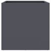 vidaXL Odlingsl&aring;dor 2 st antracit 49x47x46 cm kallvalsat st&aring;l