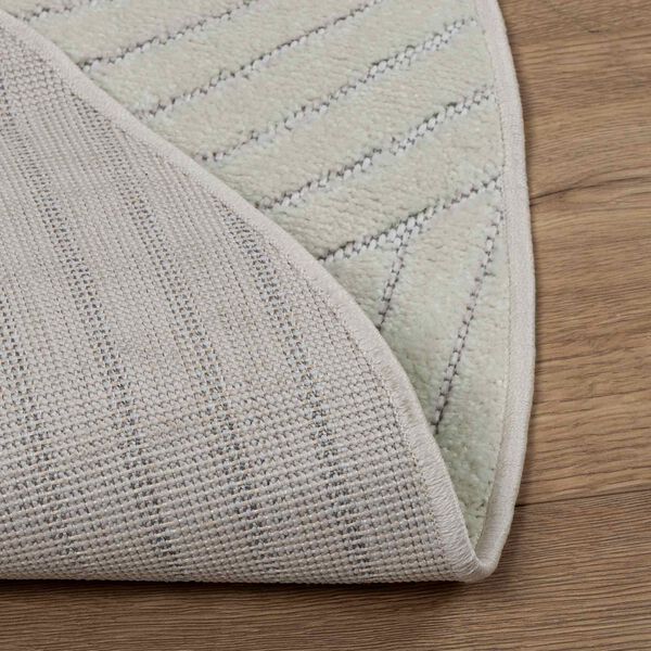 vidaXL Omr&aring;desmattor Rund PALMERAS Gr&ouml;n &Oslash; 160 CM Polyester