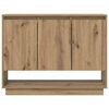 vidaXL Sideboard Artisan Ek 97 x 29 x 75 cm Konstruerat tr&auml;