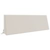 vidaXL Ryggkudde SOEST 100% Polyester Vit 120 x 20 x 40 cm