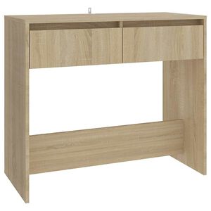 vidaXL Avlastningsbord sonoma ek 89x41x76,5 cm konstruerat tr&auml;
