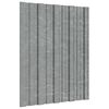 vidaXL Takpanel 36 pcs Silver 60 x 45 cm Galvaniserat st&aring;l