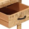 vidaXL Sängbord 40x40x50 cm massivt mangoträ