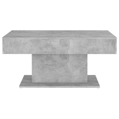 vidaXL Soffbord betonggrå 96x50x45 cm konstruerat trä