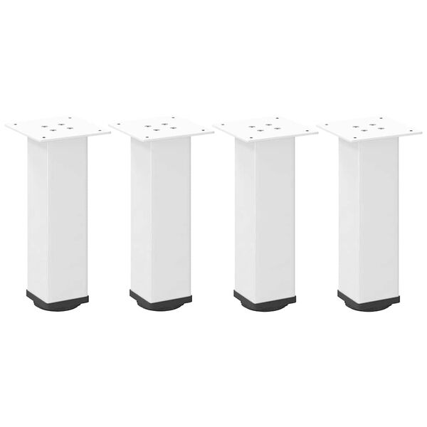 vidaXL Soffbordsben 4 st vita 30-32 cm st&aring;l