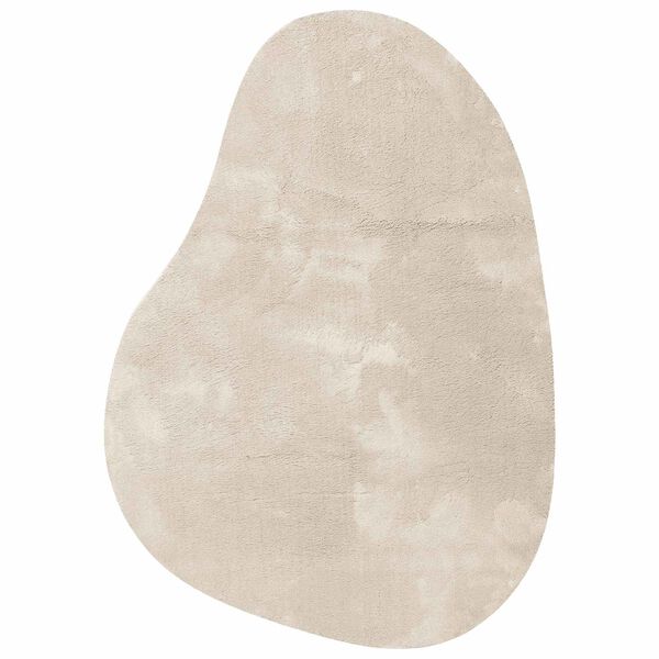 vidaXL Omr&aring;desmattor HUARTE Beige 120 x 170 cm Polyester