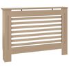 vidaXL Elementskydd 112x19x81,5 cm MDF