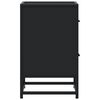 vidaXL S&auml;ngbord svart 40x31x50 cm konstruerat tr&auml;
