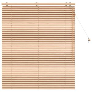 vidaXL Persienn Eklook 115 x 130 cm 35 mm Massivt Paulownia-tr&auml;