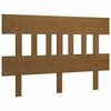 vidaXL S&auml;nggavel honungsbrun 143,5x3x81 cm massiv furu