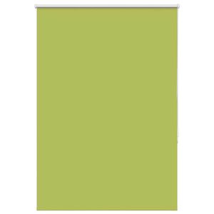 vidaXL Rullgardin m&ouml;rkl&auml;ggning blad gr&ouml;n 115x175 cm tyg bredd 110,7 cm