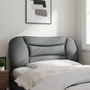 vidaXL Headboard Cushion "Hvar" Light Grey 100 cm Fabric