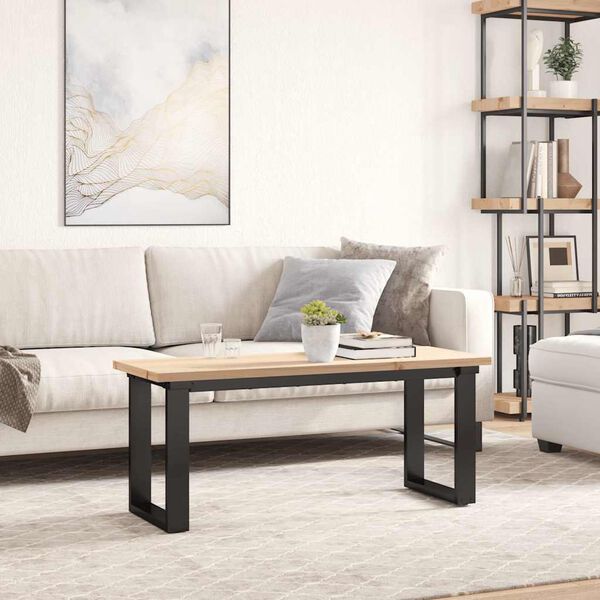 vidaXL Bordsskiva 110x40x2,5 cm rektangul&auml;r massiv furu