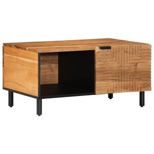 vidaXL Soffbord 80x50x40 cm massivt tr&auml; akacia