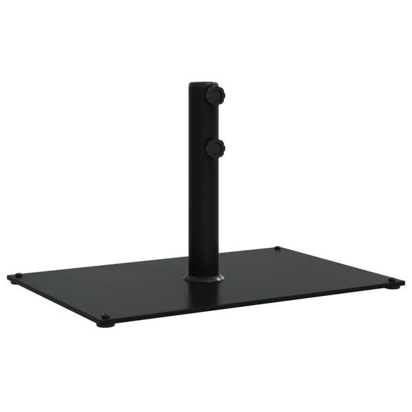 vidaXL Parasollfot f&ouml;r &Oslash;32/38/48 mm stolpar 15 kg rektangul&auml;r