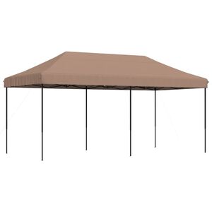 vidaXL Pop-Up hopf&auml;llbart partyt&auml;lt 580x292x315 cm brun