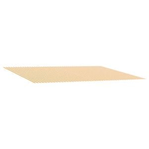 vidaXL Markisv&auml;v Gul och Vit 500 &times; 300 cm Polyester