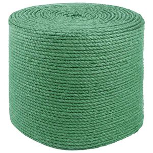 vidaXL 4 mm Gr&ouml;n 100% Tossa jute