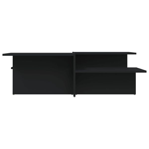 VidaXL Coffee Tables 2 pcs Svart Konstruerat Trä