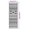 vidaXL Utomhusmatta ARAKIL svart 80x250 cm PP
