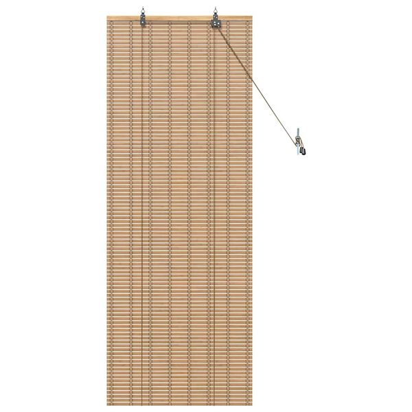 vidaXL Rullgardin Övrigt Ljusbrun 60 x 160 cm Bambu