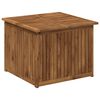 vidaXL Tr&auml;dg&aring;rdsf&ouml;rvaringsl&aring;da Massivt Akaciatr&auml; 70,5 x 68,5 x 53,5 cm