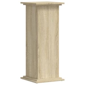 vidaXL V&auml;xtst&auml;ll sonoma-ek 33x33x80 cm konstruerat tr&auml;