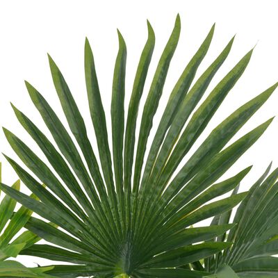 vidaXL Konstväxt Palm med kruka 70 cm grön