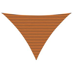 vidaXL Solskugge segel Orange och Brunt 5 x 5 x 6 m