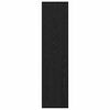 vidaXL Garderob med hylla Svart Ek 50 x 50 x 200 cm Konstruerat tr&auml;