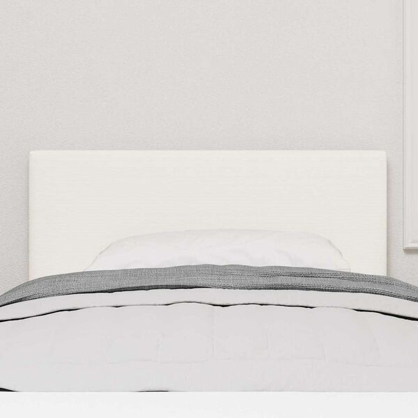 vidaXL LED huvuddyna med LED -remsljus Kr&auml;m 100 cm Polyester