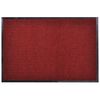 vidaXL D&ouml;rrmatta r&ouml;d 90 x 150 cm PVC