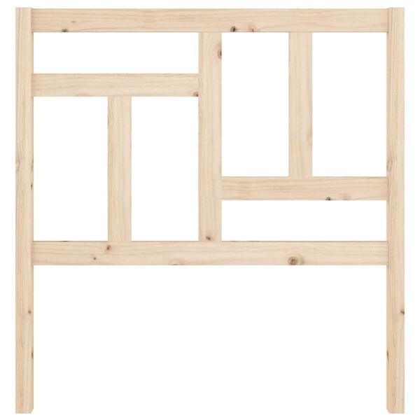 vidaXL S&auml;nggavel 95,5x4x100 cm massiv furu