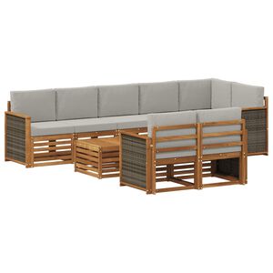 vidaXL Soffgrupper Massivt Akaciatr&auml;