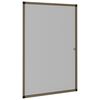 vidaXL Insektsn&auml;t f&ouml;r f&ouml;nster brun 80x120 cm