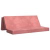vidaXL F&auml;llbar Soffbed 180 x 67 x 45 cm Rosa