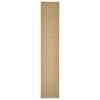 vidaXL Sisalmatta f&ouml;r kl&ouml;sstolpe 66x350 cm