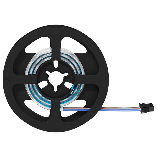 vidaXL LED Band 4 pcs Svart och Transparent 40 x 0,8 x 0,3 cm