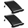 vidaXL V&auml;lvd solpanel f&ouml;r pool 2 st 72,5x46 cm
