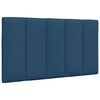 vidaXL Bed Frame without Mattress "Hanko" Blue 90x190cm Fabric