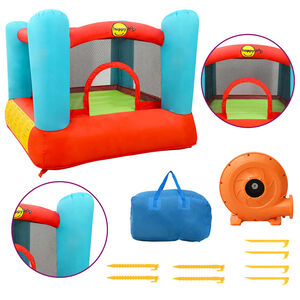Happy Hop Uppbl&aring;sbar hoppborg 200x210x160 cm PVC