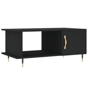 vidaXL Soffbord svart 90x50x40 cm konstruerat tr&auml;
