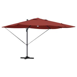 vidaXL Parasoll Terracotta 351 x 250 x 253 cm Polyester och aluminium