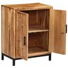 vidaXL Skänk massivt akaciaträ 60x35x76 cm brun